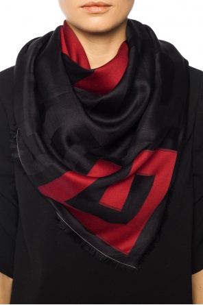 Logo-embroidered shawl, zdjęcie 2 Logo-embroidered shawl od Givenchy
